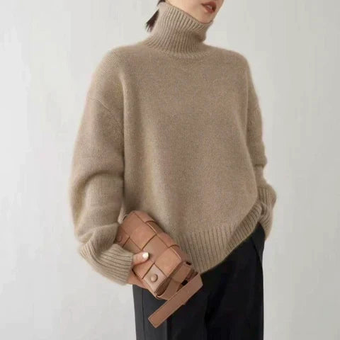 Kaia | Roll-Neck Cashmere Turtleneck