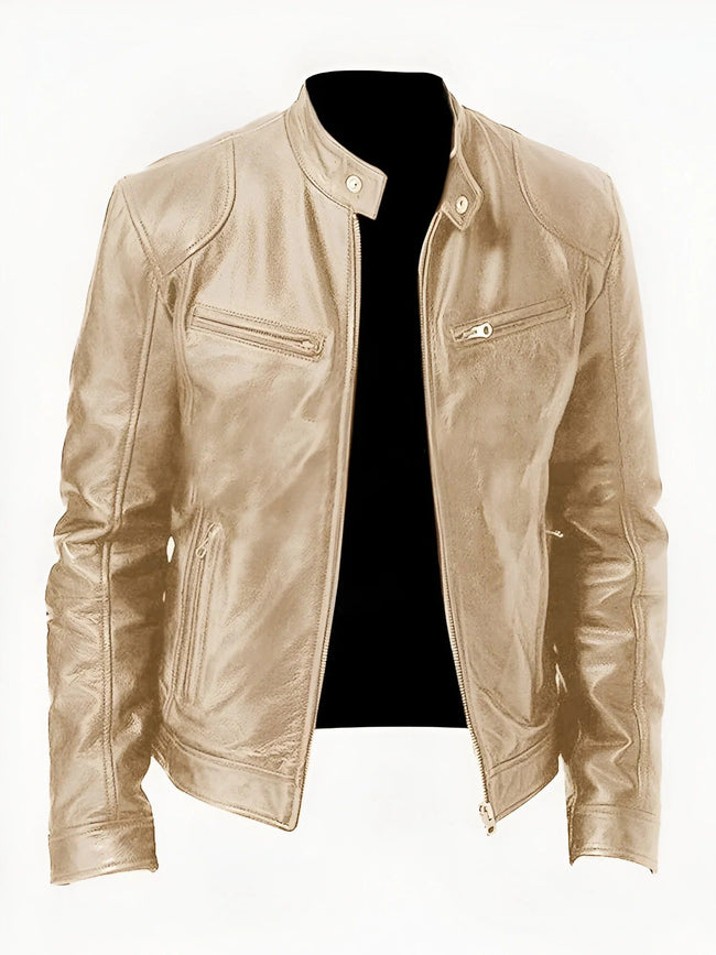 Stephan | Casual Leather Jacket