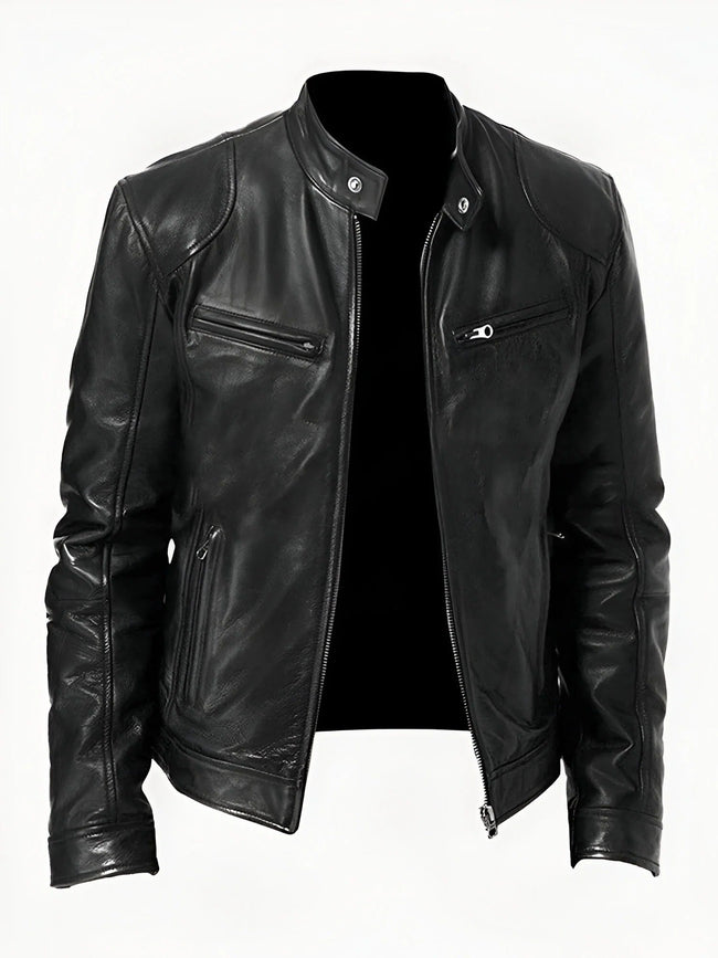 Stephan | Casual Leather Jacket