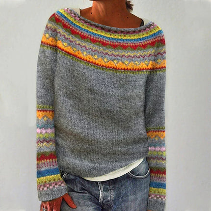 Ingrid | Vintage-Inspired Autumn Knit Sweater