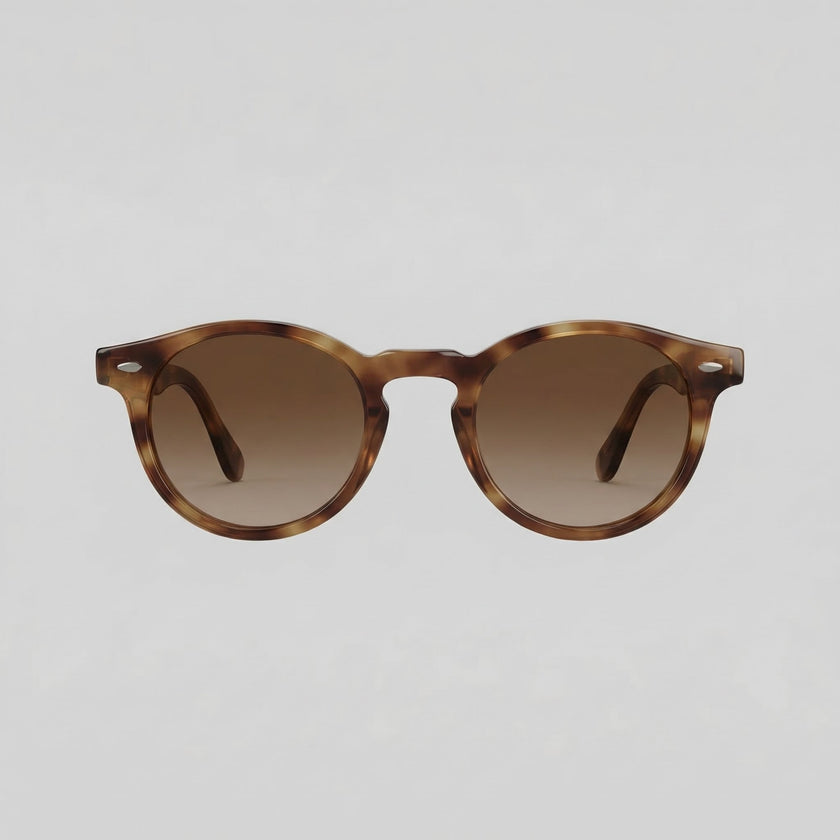 Men's polarized sunglasses by FJØRNA with glare-reducing lenses, suited for outdoor activities and sunny conditions.